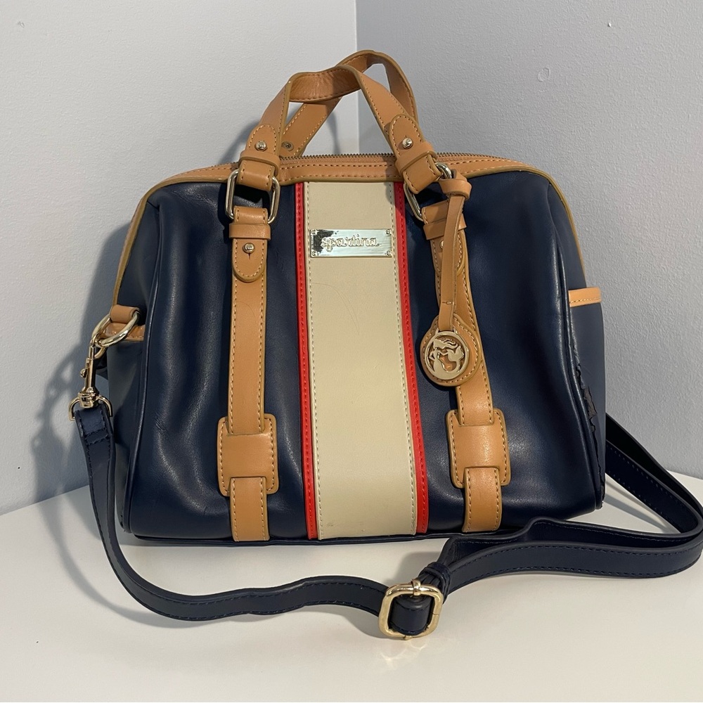 Spartina 449 Navy Hollecker handbag - discontinued